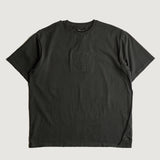 E Logo Tee (Washed Black)