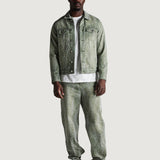 Spider Straight Denim (Light Green)