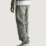 Spider Straight Denim (Light Green)