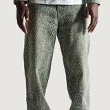 Spider Straight Denim (Light Green)
