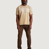 Enamel Straight Denim (Washed Brown)