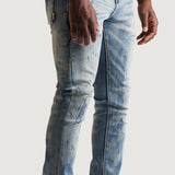 David Skinny Denim (Washed Indigo)