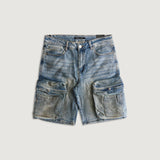 Kane Cargo Denim Shorts