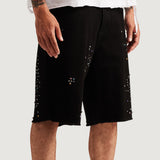 Bowie Denim Shorts (Black)
