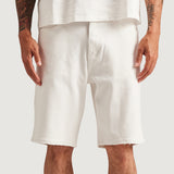 Easy Denim Short (White)