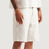 Easy Denim Short (White)
