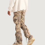 Hawk Cargo Flare Denim (Iced Tree Camo)