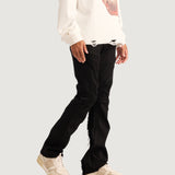 Jay Flare Denim (Black)