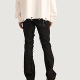 Jay Flare Denim (Black)
