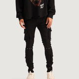 Utility Cargo Denim (Black)