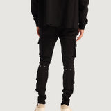 Utility Cargo Denim (Black)