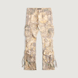 Hawk Cargo Flare Denim (Iced Tree Camo)