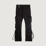 Hawk Cargo Flare Denim (Black)