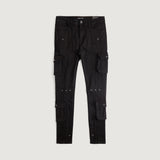 Utility Cargo Denim (Black)