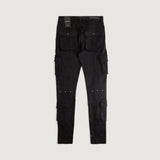 Utility Cargo Denim (Black)