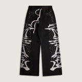 Embellish Logo Sweatpant (Black)