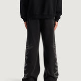 Embellish Logo Sweatpant (Black)