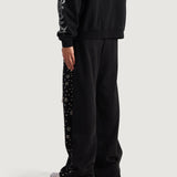 E Stud Sweatpant (Black)