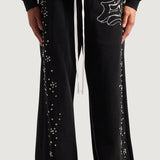 E Stud Sweatpant (Black)