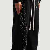E Stud Sweatpant (Black)