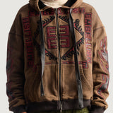 Inferno Zip Jacket (Washed Brown)