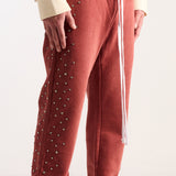Ice Lounge Pants - Burgundy