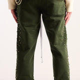 Ice Lounge Pants - Dark Green