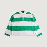 Panels Rugby Shirt (White/Green)