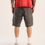 Chrome Shorts (Grey Waxed)