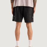 Star Sweat Shorts (Black)