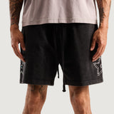 Star Sweat Shorts (Black)