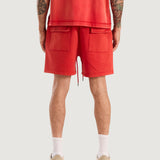 Star Sweat Shorts (Burnt Orange)