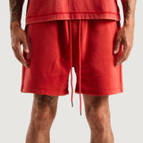 Star Sweat Shorts (Burnt Orange)