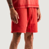 Star Sweat Shorts (Burnt Orange)