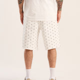 Rivet Shorts (White)