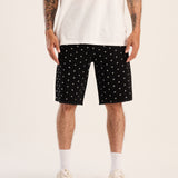 Rivet Shorts (Jet Black)