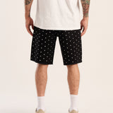 Rivet Shorts (Jet Black)