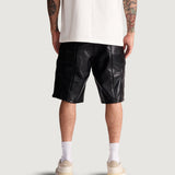 Leather Biker Shorts