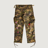 Patch Baggy Cargo Denim