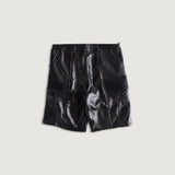Leather Biker Shorts