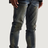 David Skinny Denim (Waxed Blue)