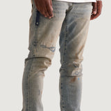 David Skinny Denim (Worn Wash)