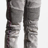 Johnnie Biker Denim (Grey)