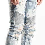 Braxton Biker Denim (Bleach Acid Wash)