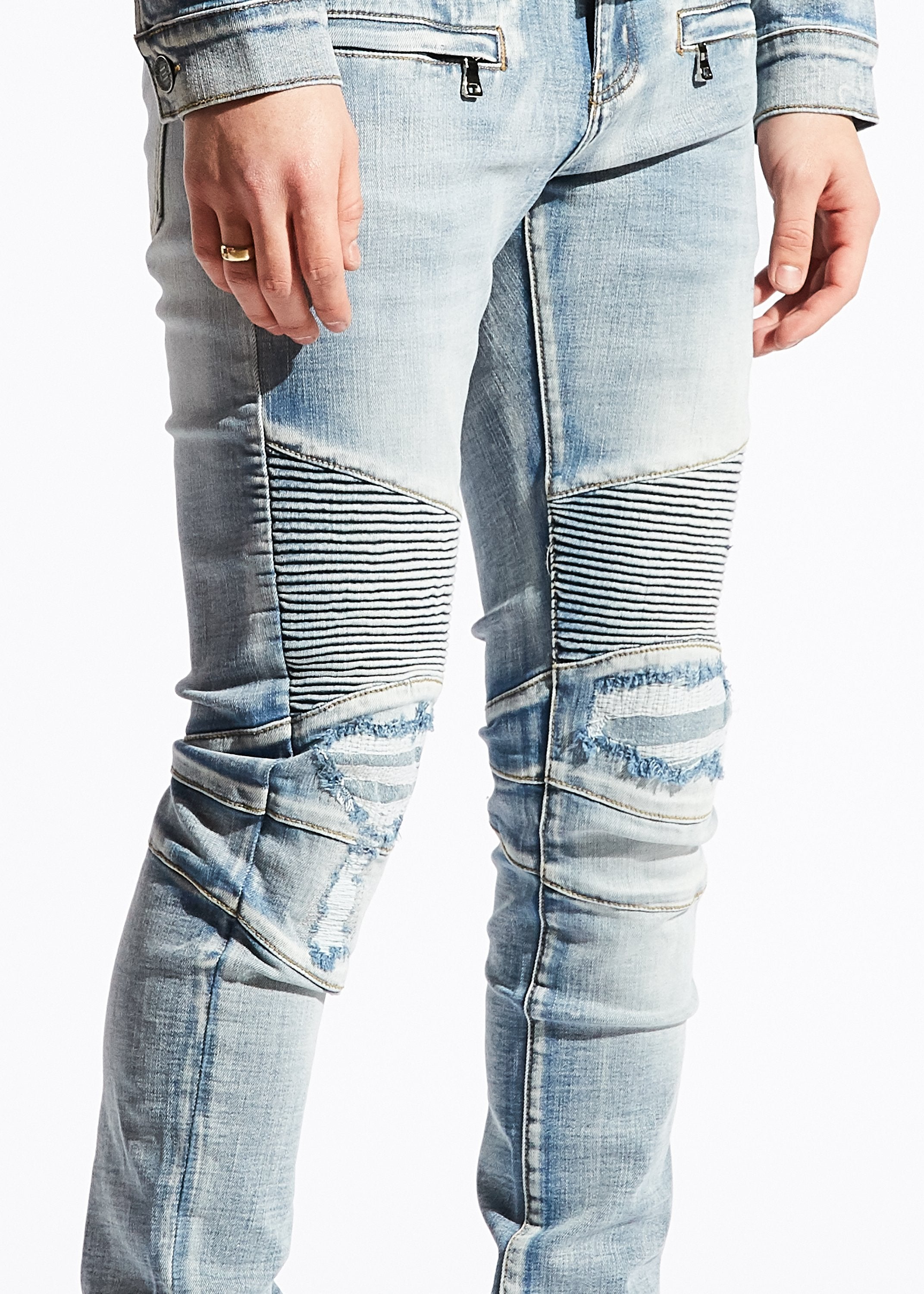 Slim biker jeans I Desigual.com
