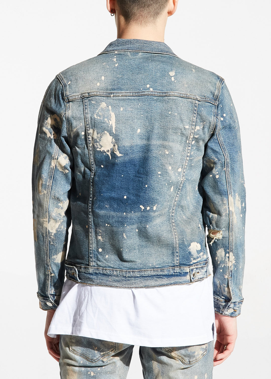 Williamson Denim Jacket (Light Blue) – Embellish NYC