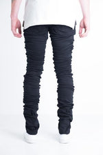 Stacked Jeans: Men's Stacked Skinny Denim Streetwear Jeans