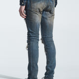 Rivers Rip & Repair Denim (Dirty Indigo Wash)