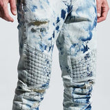 Turkish Biker Denim (Bleach Blue)