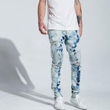 Turkish Biker Denim (Bleach Blue)